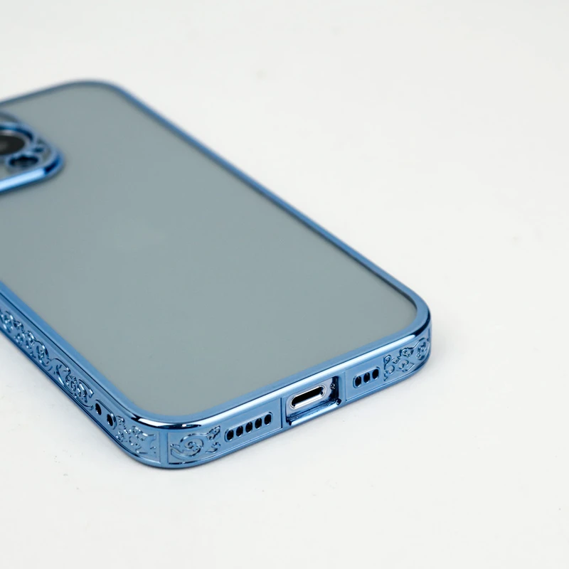 قاب شفاف دور طرحدار محافظ لنزدار iPhone 13 Pro