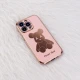 قاب My Case Power Bear آیفون iPhone 13 Pro محافظ لنزدار