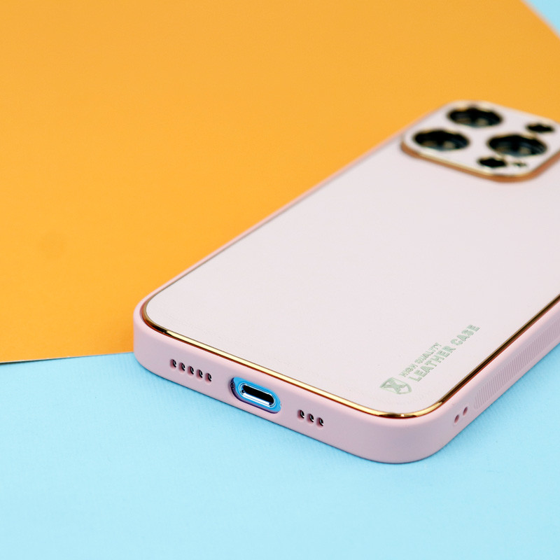 قاب چرمی Leather Case محافظ لنزدار iPhone 13 Pro