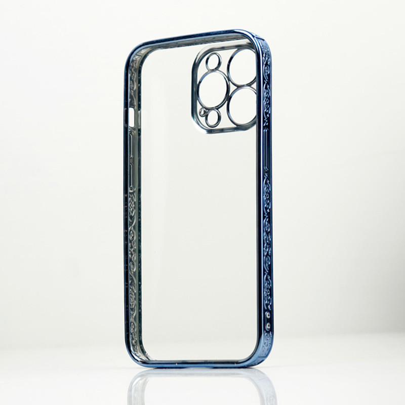 قاب شفاف دور طرحدار محافظ لنزدار iPhone 13 Pro