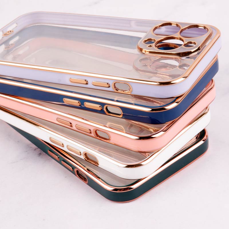 قاب ژله ای دور رنگی محافظ لنزدار iPhone 13 Pro