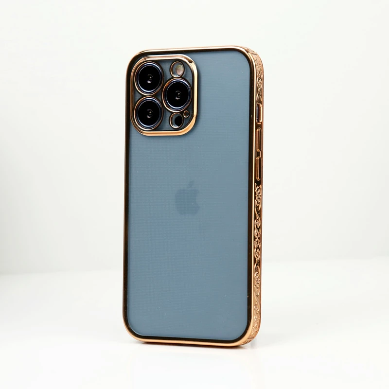 قاب شفاف دور طرحدار محافظ لنزدار iPhone 13 Pro