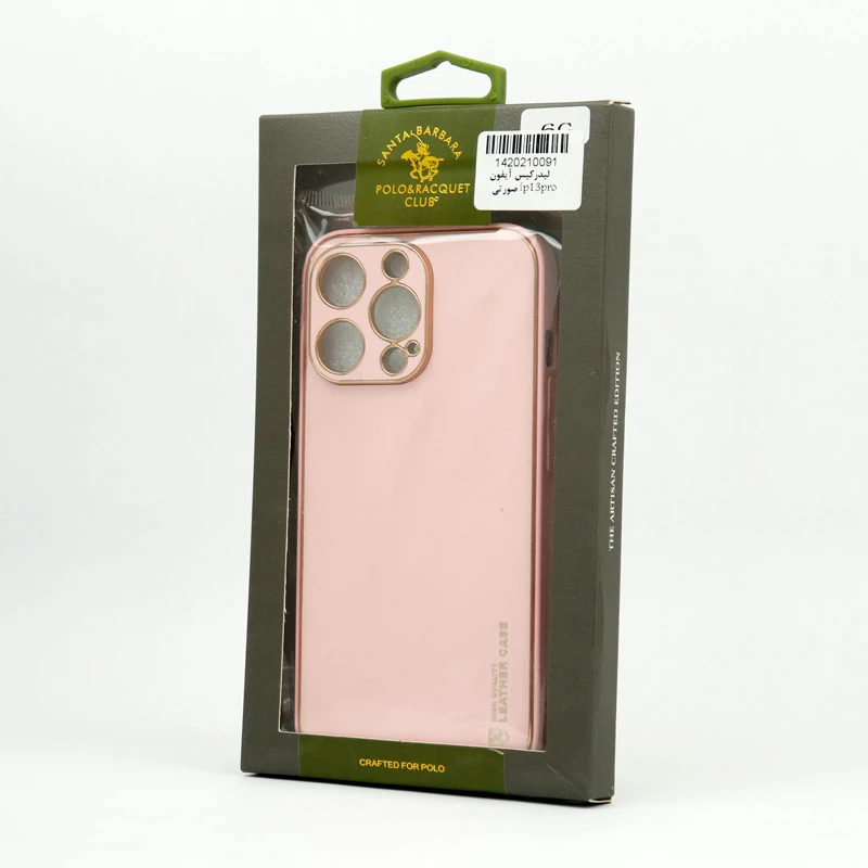 قاب چرمی Leather Case محافظ لنزدار iPhone 13 Pro