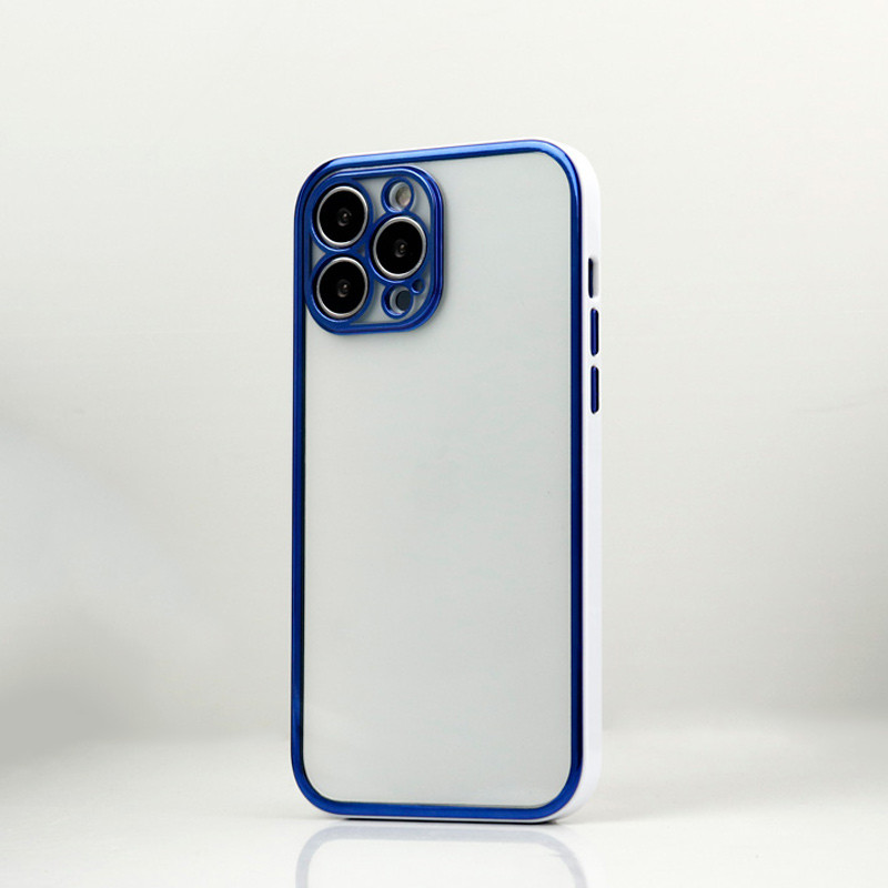 قاب پشت شفاف دور رنگی محافظ لنزدار iPhone 13 Pro Max