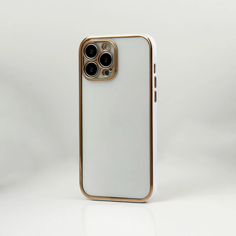 قاب پشت شفاف دور رنگی محافظ لنزدار iPhone 13 Pro Max