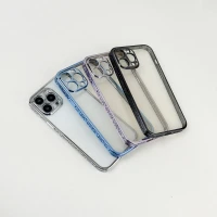 قاب شفاف دور طرحدار محافظ لنزدار iPhone 13 Pro Max