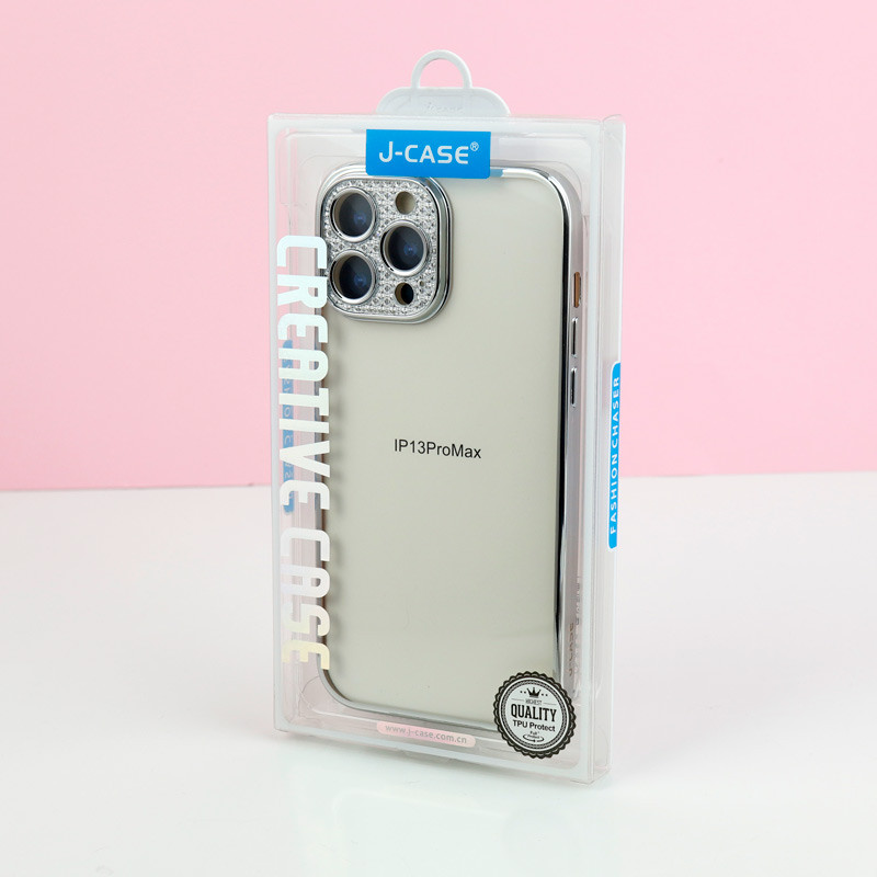 قاب پشت مات My Case نگین دار محافظ لنزدار iPhone 13 Pro Max