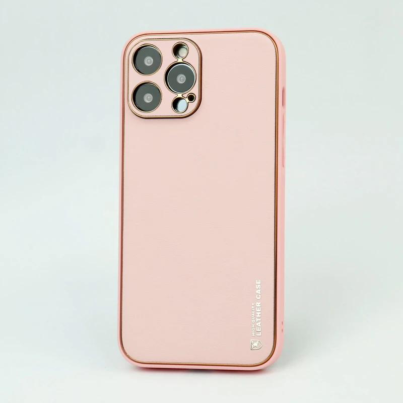 قاب چرمی Leather Case محافظ لنزدار iPhone 13 Pro Max