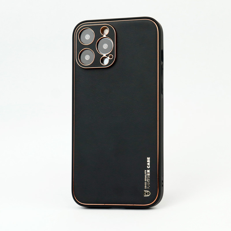 قاب چرمی Leather Case محافظ لنزدار iPhone 13 Pro Max