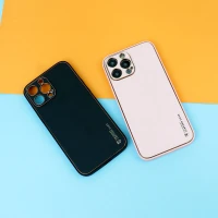 قاب چرمی Leather Case محافظ لنزدار iPhone 13 Pro Max