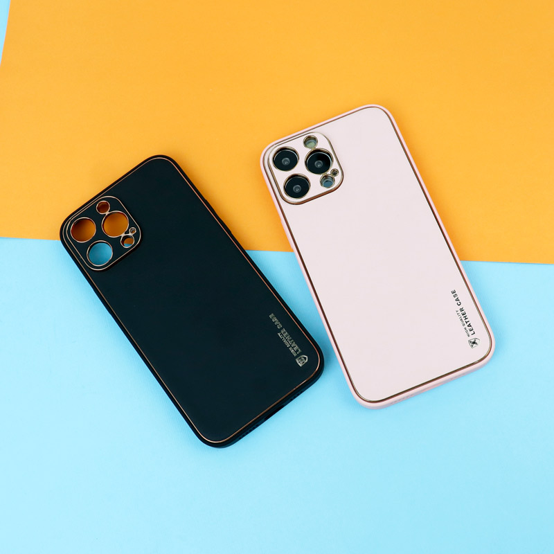 قاب چرمی Leather Case محافظ لنزدار iPhone 13 Pro Max