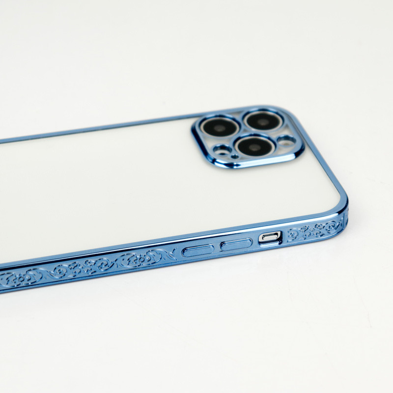 قاب شفاف دور طرحدار محافظ لنزدار iPhone 13 Pro Max