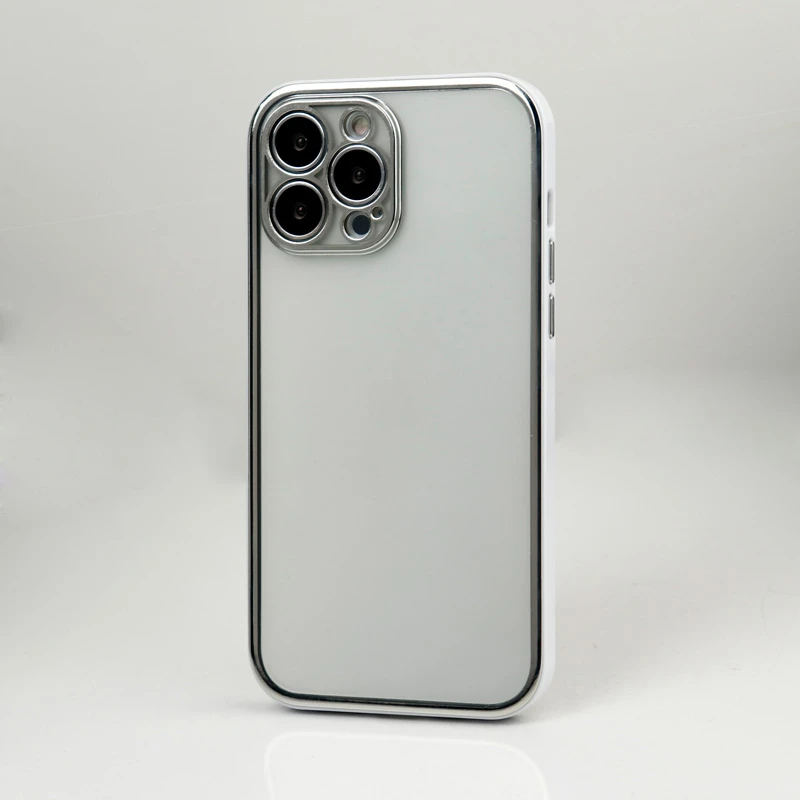 قاب پشت شفاف دور رنگی محافظ لنزدار iPhone 13 Pro Max