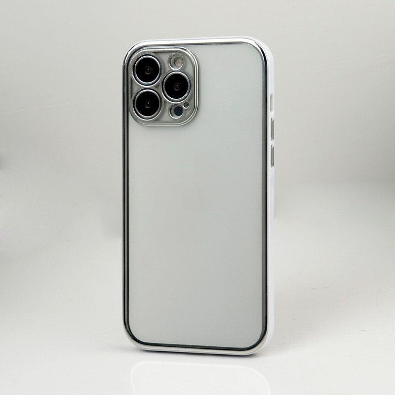 قاب پشت شفاف دور رنگی محافظ لنزدار iPhone 13 Pro Max