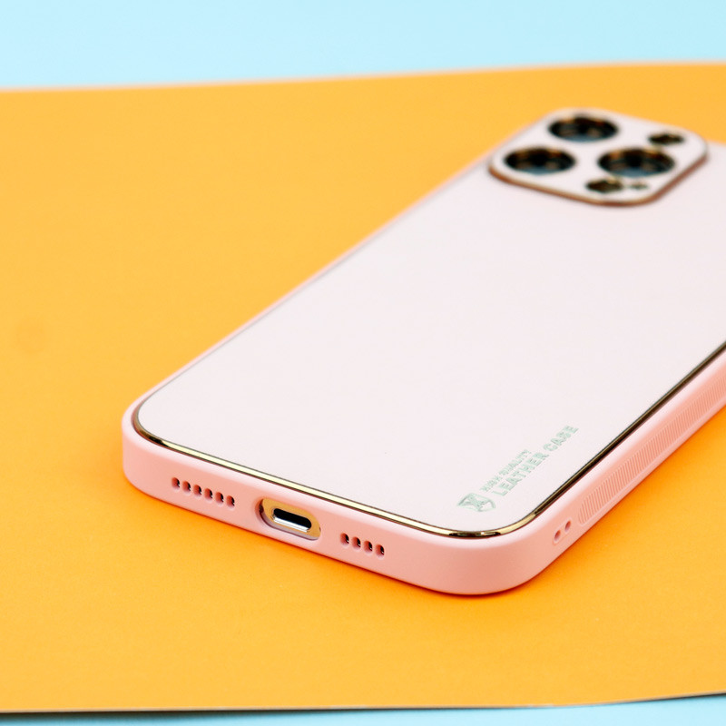 قاب چرمی Leather Case محافظ لنزدار iPhone 13 Pro Max