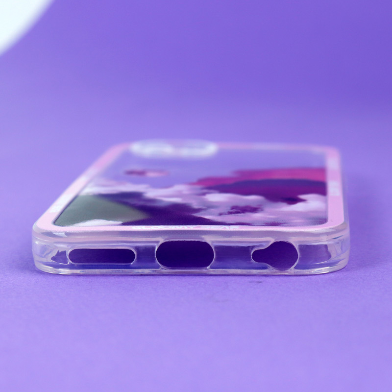 قاب ژله ای شفاف طرح کوهستان محافظ لنزدار iPhone 6s