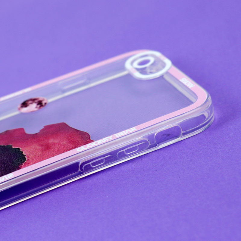 قاب ژله ای شفاف طرح کوهستان محافظ لنزدار iPhone 6s
