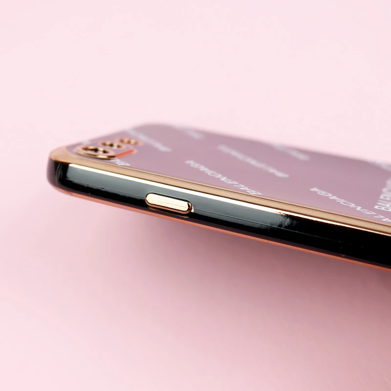 قاب طرحدار My Case محافظ لنزدار iPhone 7 Plus / 8 Plus مشکی