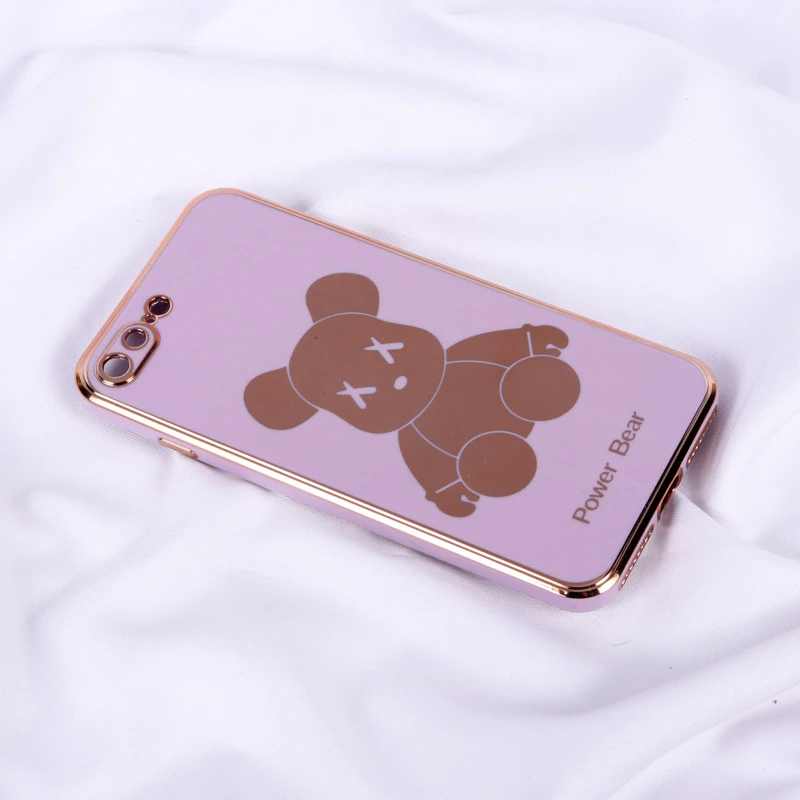 قاب My Case Power Bear آیفون iPhone 7 Plus / 8 Plus محافظ لنزدار