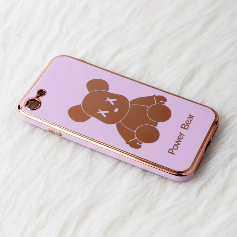 قاب My Case Power Bear آیفون iPhone 7 / 8 محافظ لنزدار
