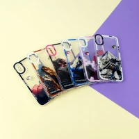 قاب ژله ای شفاف طرح کوهستان محافظ لنزدار iPhone X