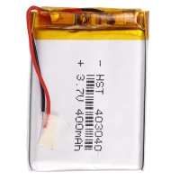 باتری لیتیوم 400mAh 4*30*39mm 403040