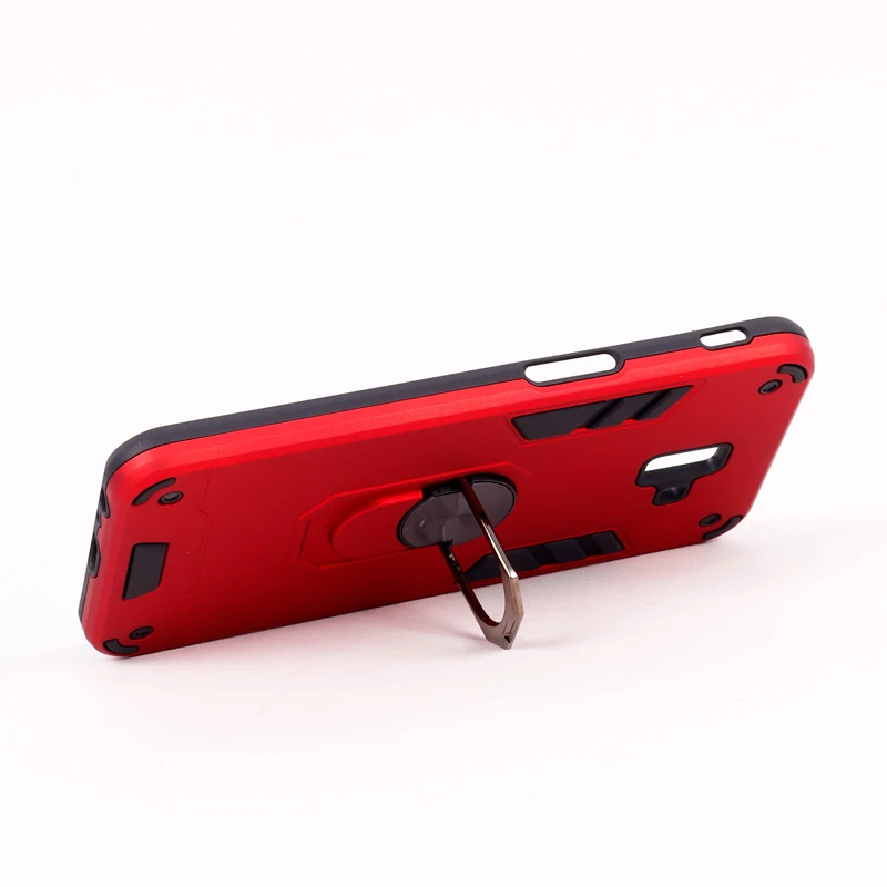 قاب ضد ضربه محافظ لنز دار هولدر دار بتمن Samsung Galaxy J6 Plus سری A