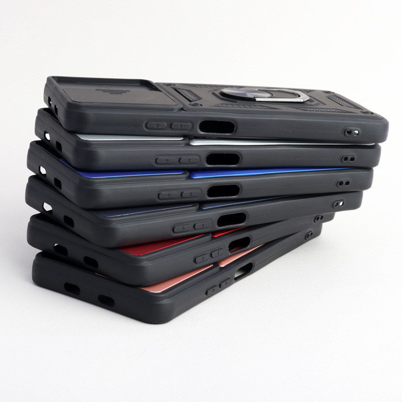 قاب ضد ضربه محافظ لنزدار کشویی هولدر دار بتمن Xiaomi Poco F3