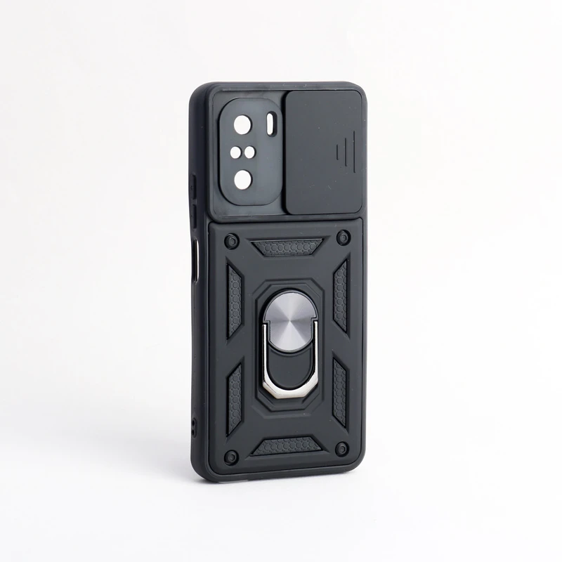 قاب ضد ضربه محافظ لنزدار کشویی هولدر دار بتمن Xiaomi Poco F3