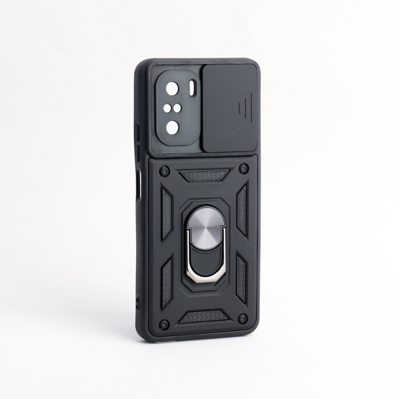 قاب ضد ضربه محافظ لنزدار کشویی هولدر دار بتمن Xiaomi Poco F3