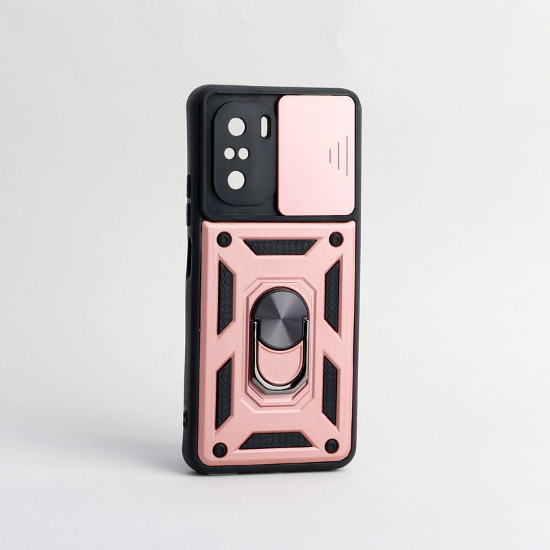قاب ضد ضربه محافظ لنزدار کشویی هولدر دار بتمن Xiaomi Poco F3