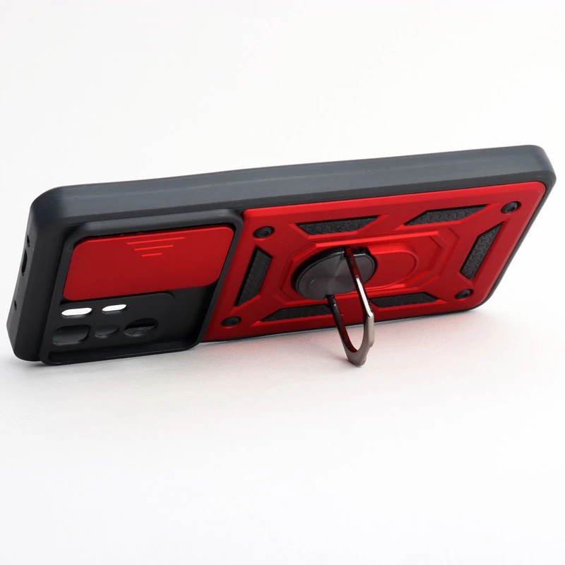 قاب ضد ضربه محافظ لنزدار کشویی هولدر دار بتمن Xiaomi Poco X3 GT