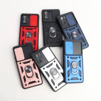 قاب ضد ضربه محافظ لنزدار کشویی هولدر دار بتمن Xiaomi Poco X3 GT