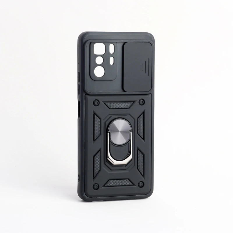 قاب ضد ضربه محافظ لنزدار کشویی هولدر دار بتمن Xiaomi Poco X3 GT