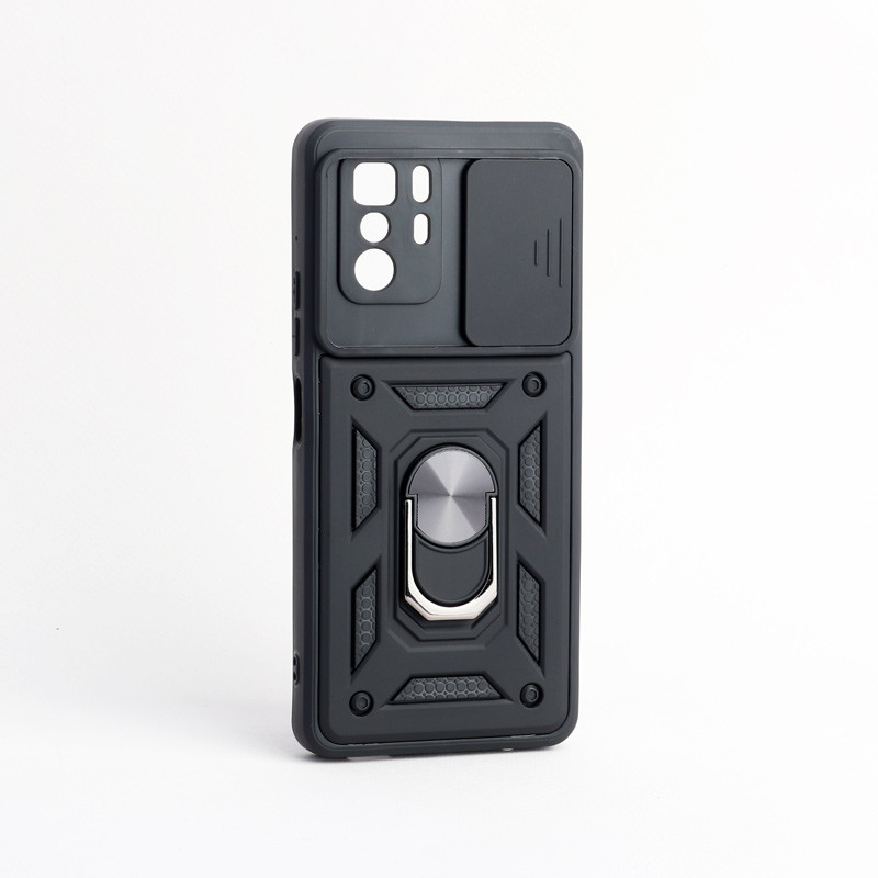 قاب ضد ضربه محافظ لنزدار کشویی هولدر دار بتمن Xiaomi Poco X3 GT