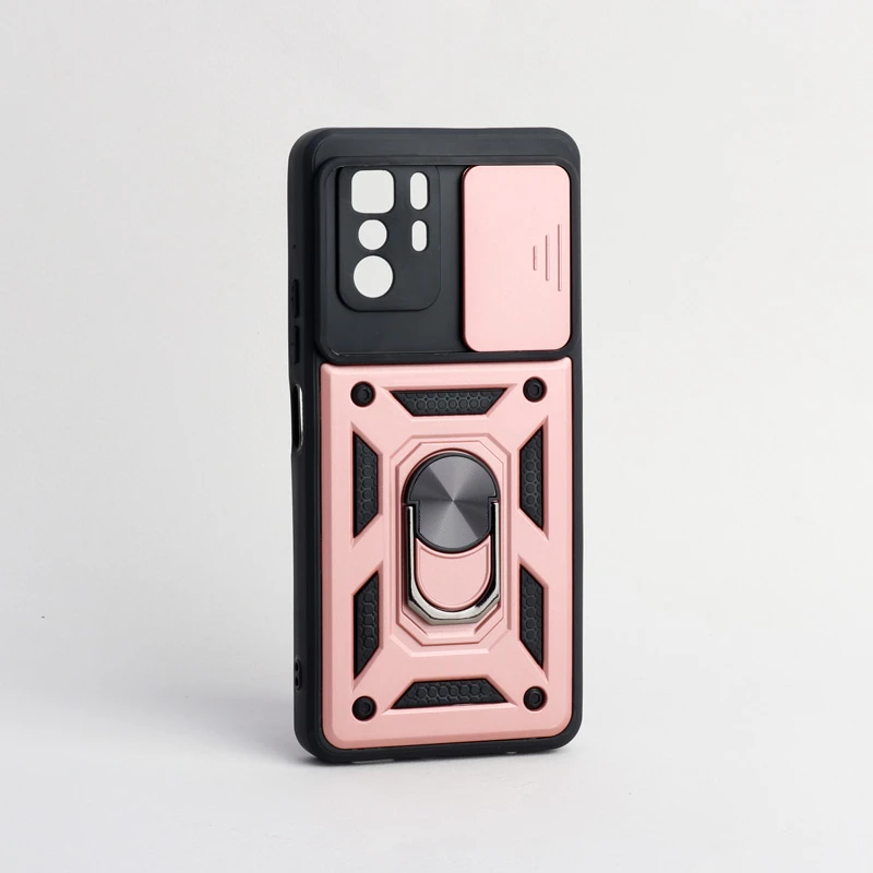 قاب ضد ضربه محافظ لنزدار کشویی هولدر دار بتمن Xiaomi Poco X3 GT