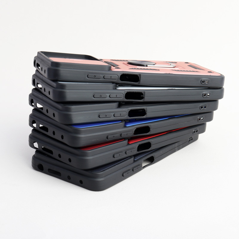 قاب ضد ضربه محافظ لنزدار کشویی هولدر دار بتمن Xiaomi Redmi Note 11 Pro