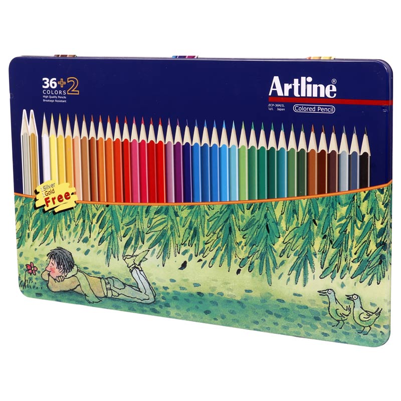 مداد رنگی ۲+۳۶ رنگ آرت لاین Artline