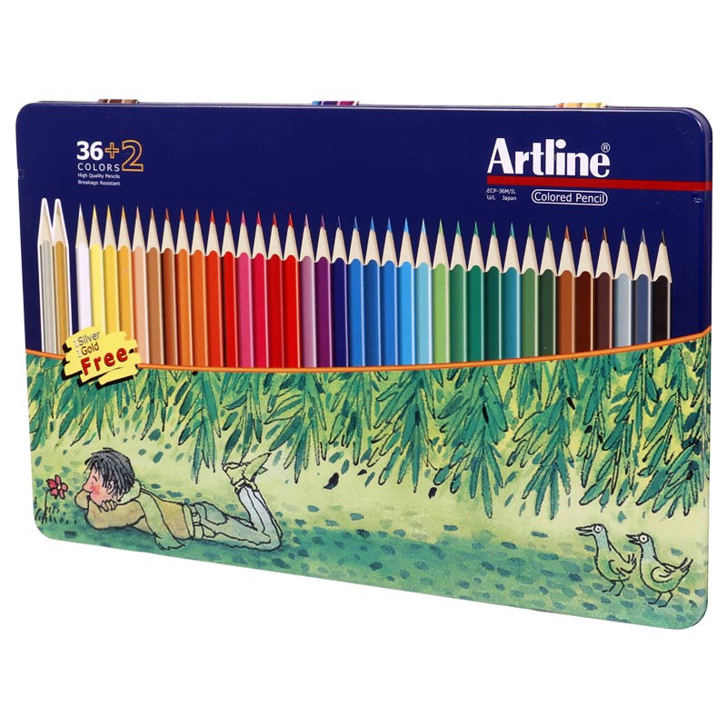 مداد رنگی 2+36 رنگ آرت لاین Artline