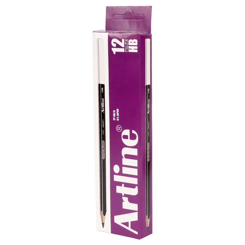 مداد مشکی آرت لاین Artline بسته 12 عددی
