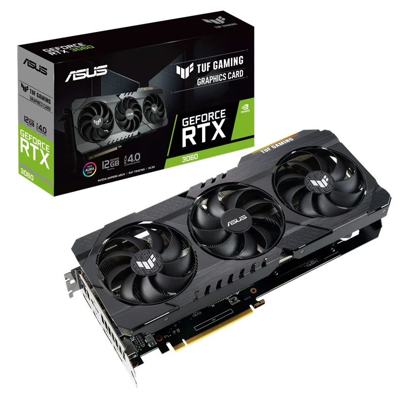 کارت گرافیک Asus TUF Gaming GeForce RTX 3060 12GB GDDR6 192Bit
