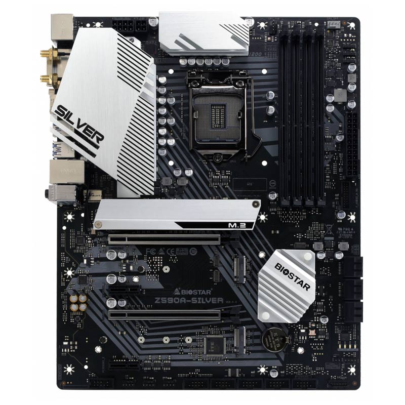 مادربرد بایواستار Racing Z590A Silver