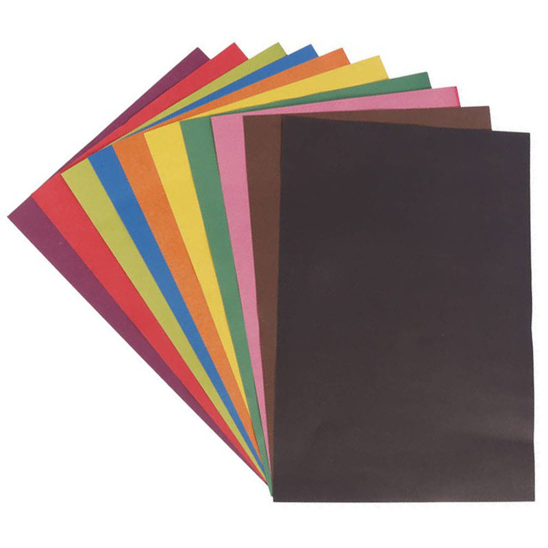 مقوا رنگی A4 105g بسته 10 عددی