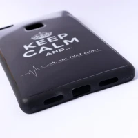 قاب طرحدار Keep Calm محافظ لنزدار Huawei P9 lite