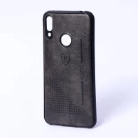 قاب چرمی PULOKA هواوی Huawei Y7 2019 مشکی سری 3