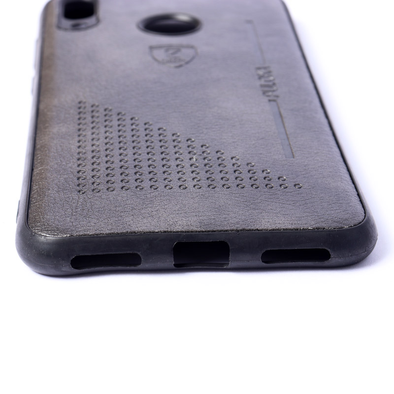 قاب چرمی PULOKA هواوی Huawei Y7 2019 مشکی سری 3