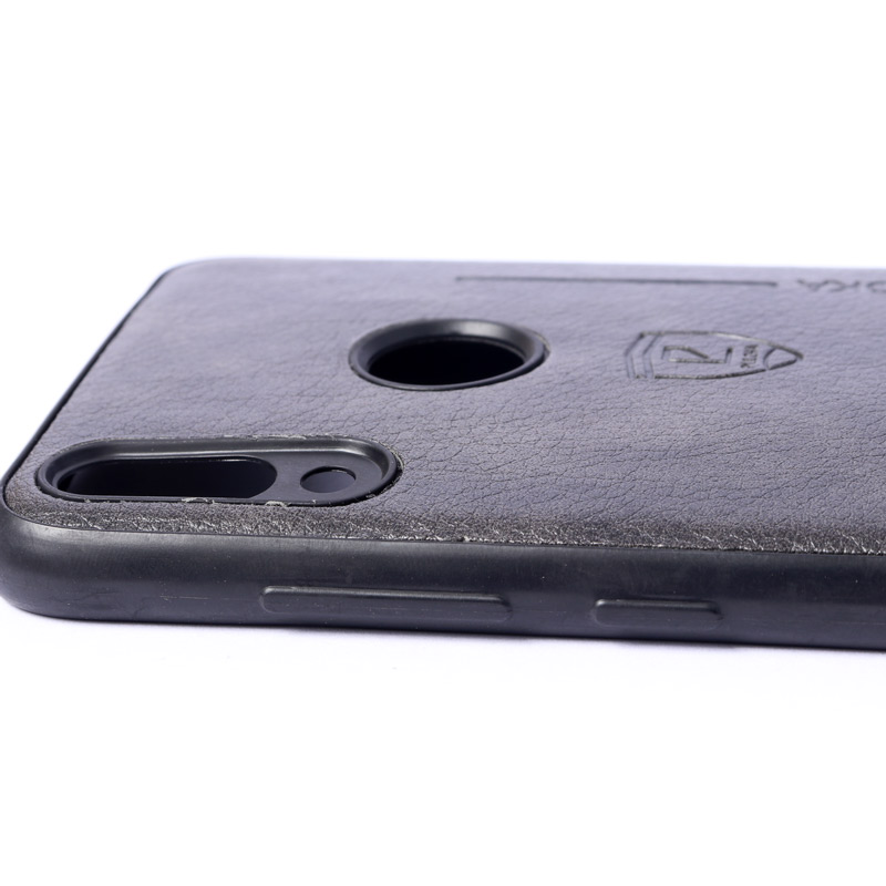 قاب چرمی PULOKA هواوی Huawei Y7 2019 مشکی سری 3