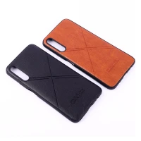 قاب ساده سیلیکونی چرمی Huawei Y9s