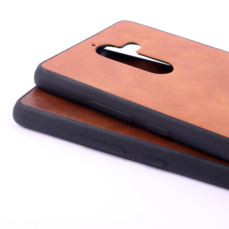 قاب چرمی طرح برند Nokia 7 Plus