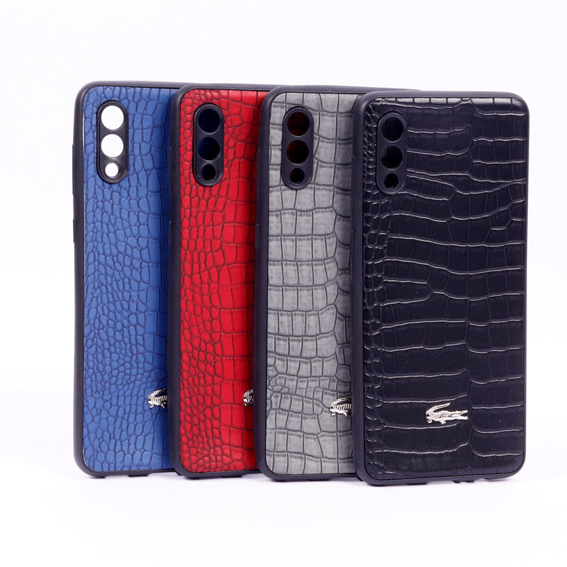 قاب پوست ماری کروکودیل محافظ لنزدار Samsung Galaxy A02